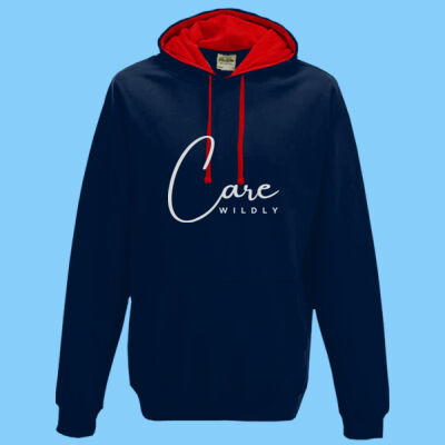 Care Wildly Varsity Hoodie Thumbnail